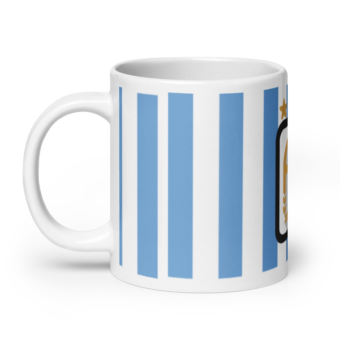 Argentina Vintage Logo 3 Stars Coffee mug