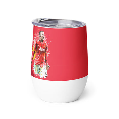 Manchester United Wayne Rooney Vintage Wine tumbler