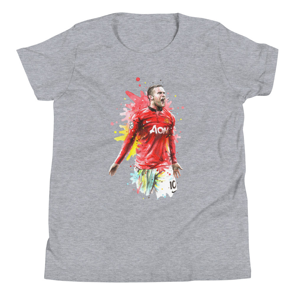 Manchester United Wayne Rooney Vintage Youth Short Sleeve T-Shirt