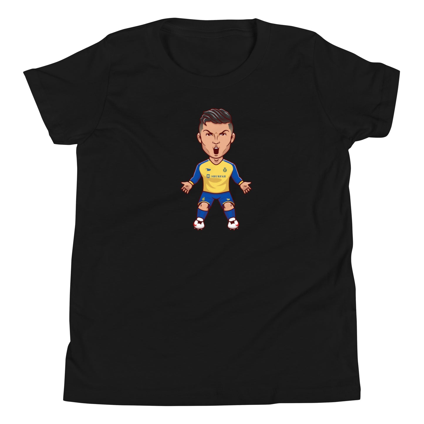 Al Nassr Ronaldo Youth Short Sleeve T-Shirt