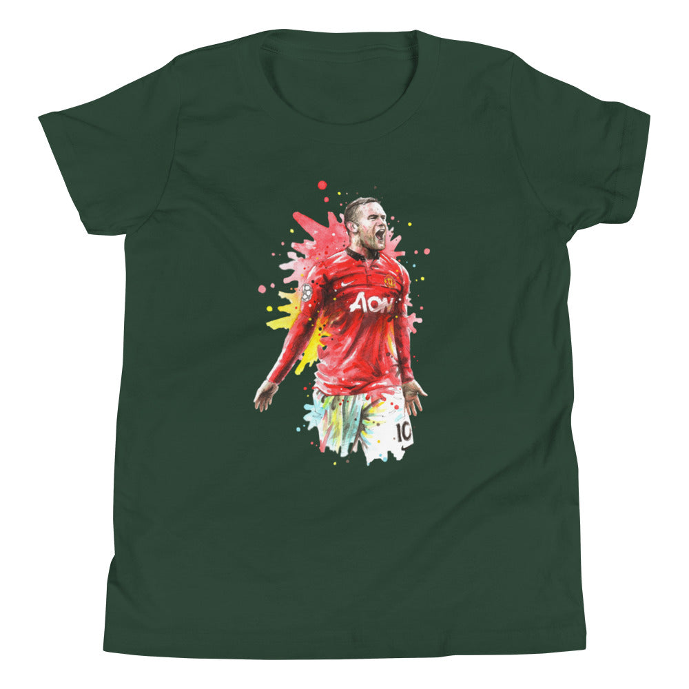 Manchester United Wayne Rooney Vintage Youth Short Sleeve T-Shirt