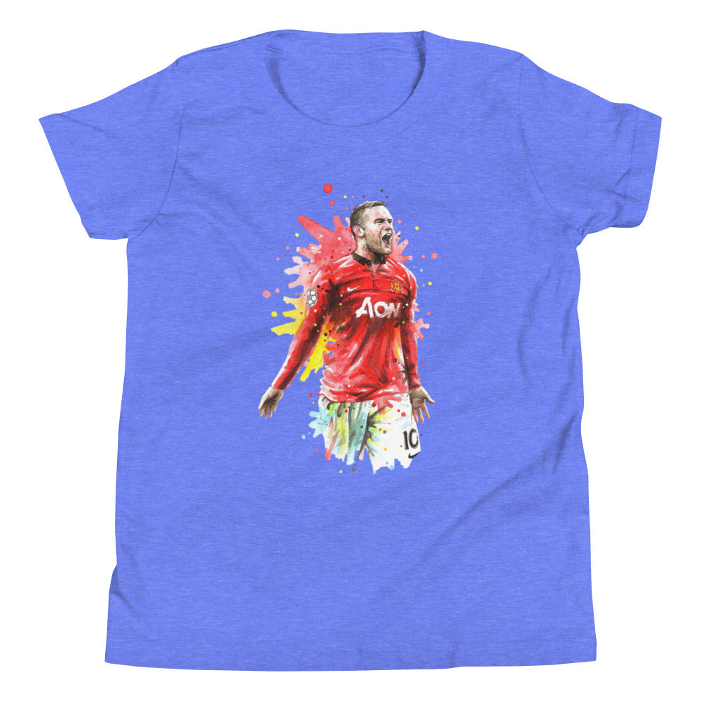 Manchester United Wayne Rooney Vintage Youth Short Sleeve T-Shirt