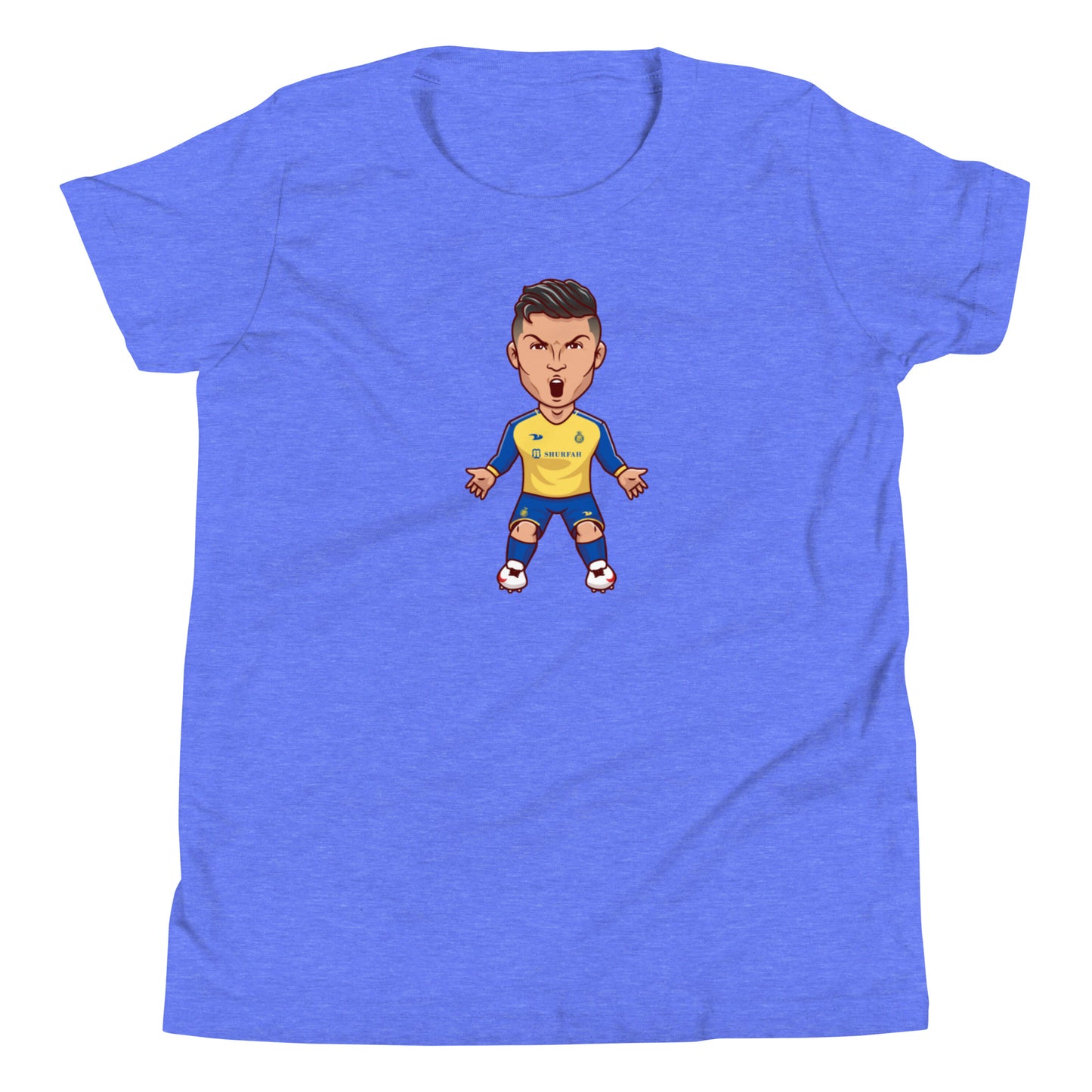 Al Nassr Ronaldo Youth Short Sleeve T-Shirt