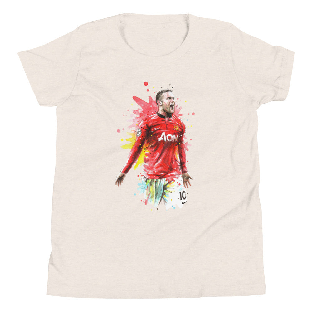 Manchester United Wayne Rooney Vintage Youth Short Sleeve T-Shirt