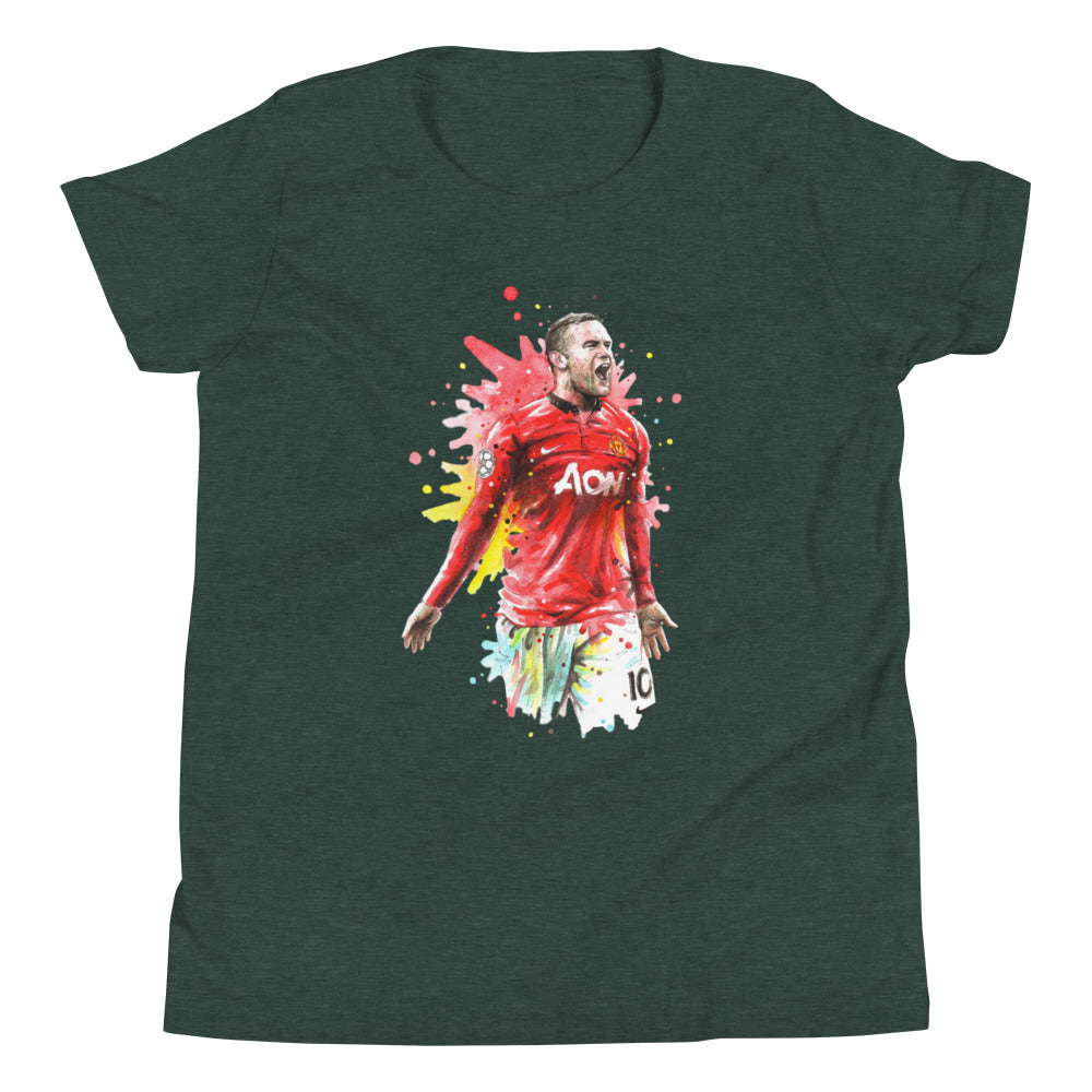 Manchester United Wayne Rooney Vintage Youth Short Sleeve T-Shirt