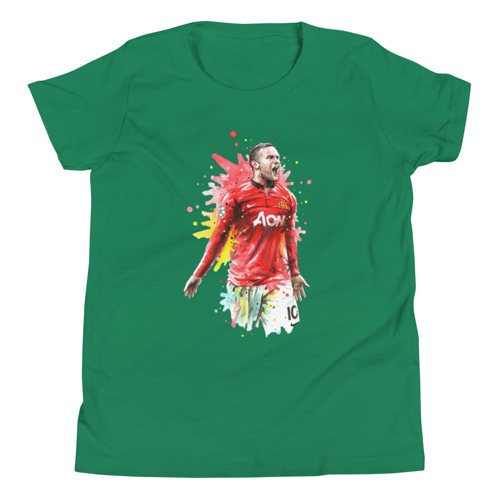 Manchester United Wayne Rooney Vintage Youth Short Sleeve T-Shirt