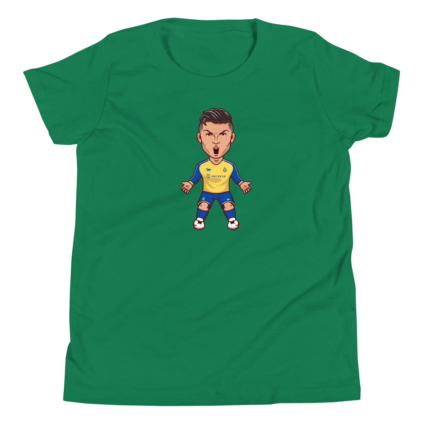 Al Nassr Ronaldo Youth Short Sleeve T-Shirt