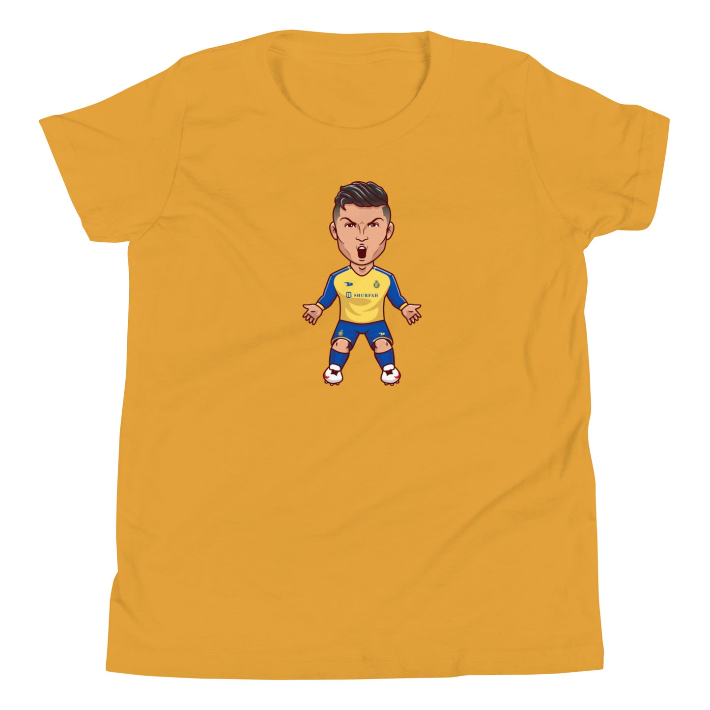 Al Nassr Ronaldo Youth Short Sleeve T-Shirt