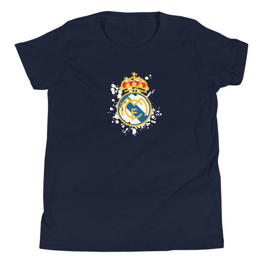 Real Madrid Vintage Youth Short Sleeve T-Shirt