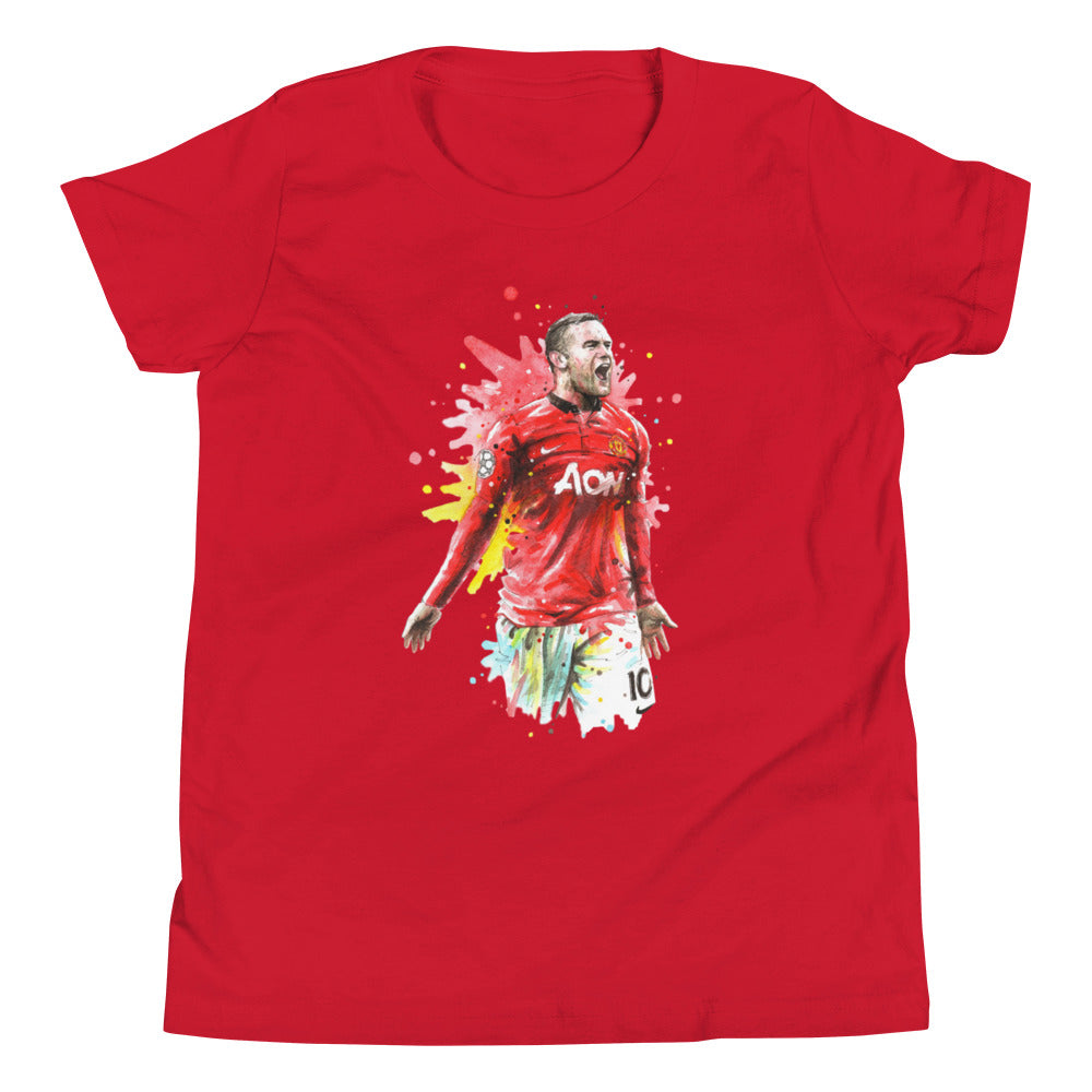 Manchester United Wayne Rooney Vintage Youth Short Sleeve T-Shirt