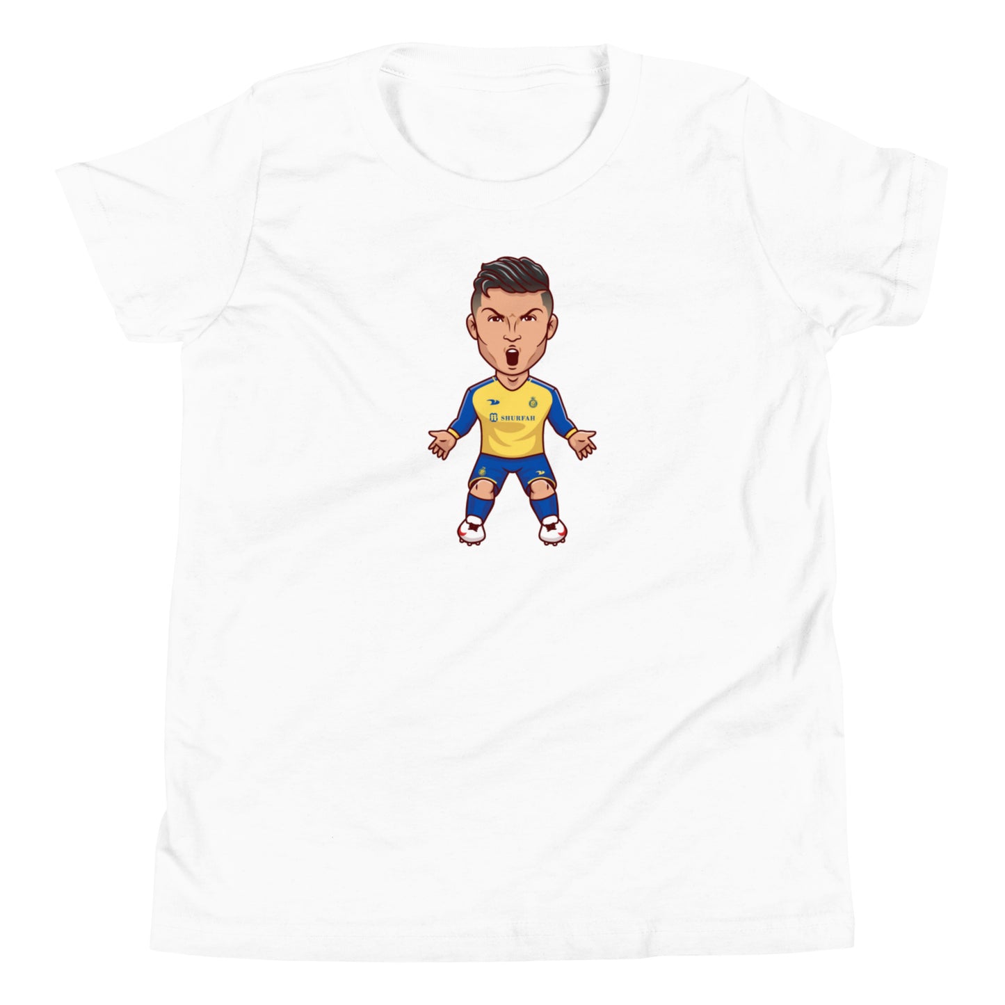 Al Nassr Ronaldo Youth Short Sleeve T-Shirt